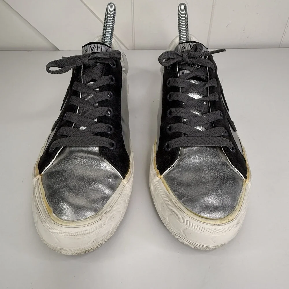 Vintage‎ Havana Silver Black Sneakers Women Size 7